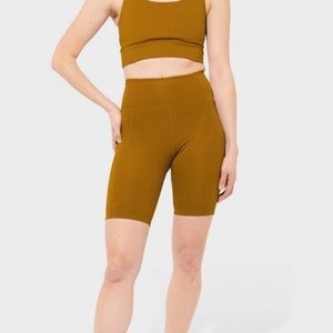 NWT Girlfriend Collective High Rise Bike Shorts XS